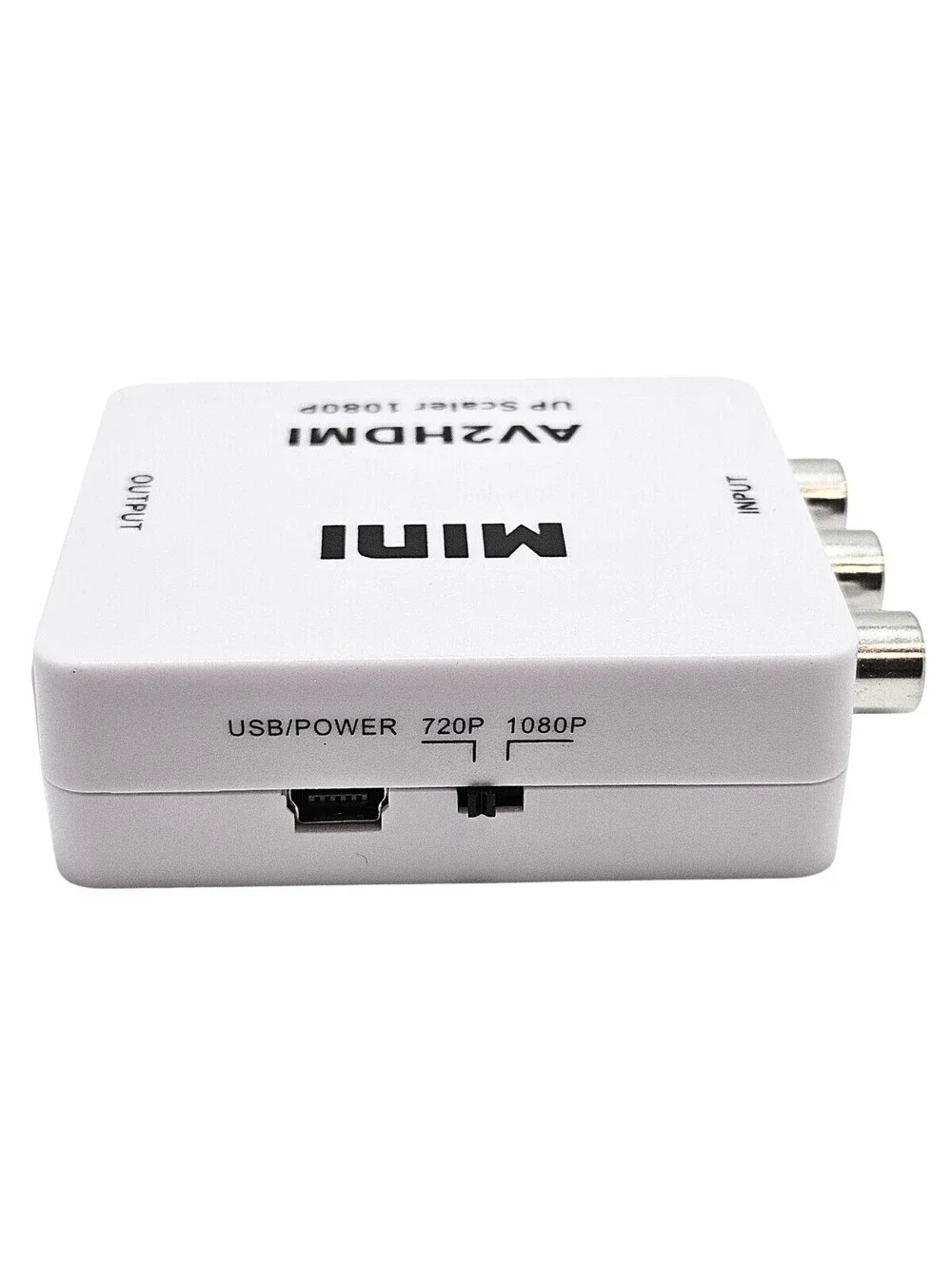 RCA AV to HDMI Converter Adapter V2 1080P Composite CVBS Retro Game Console TV